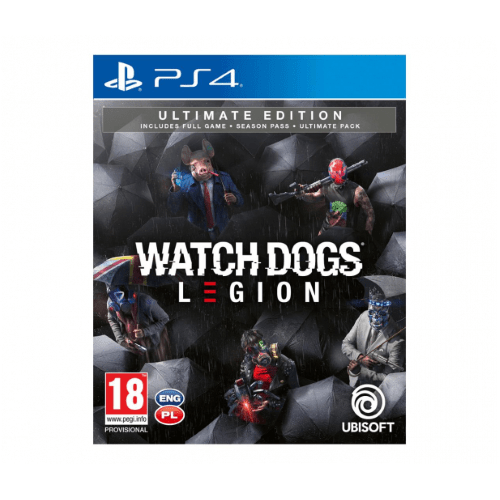 Watch Dogs Legion Ultimate Edition PS4/PS5 Pl/Cs/Sk/Hu Watch Dogs Legion Ultimate Edition PS4/PS5 Pl/Cs/Sk/Hu